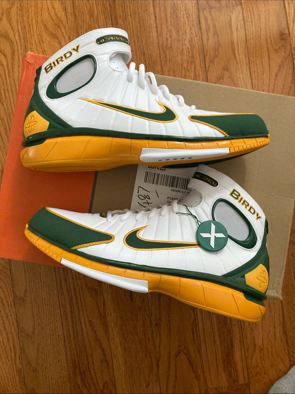 Nike Huarache 2k4 Sue Bird Basketball Sneakers Birdy